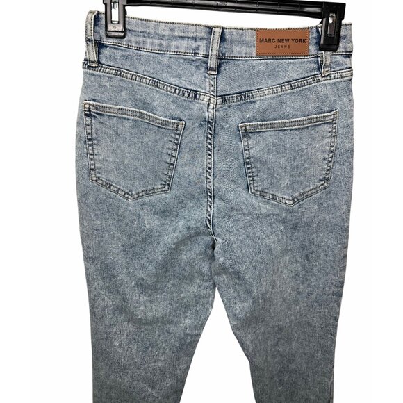Marc New York Womens Light Wash High-Rise Skinny Jeans Size 4 - Picture 3 of 13